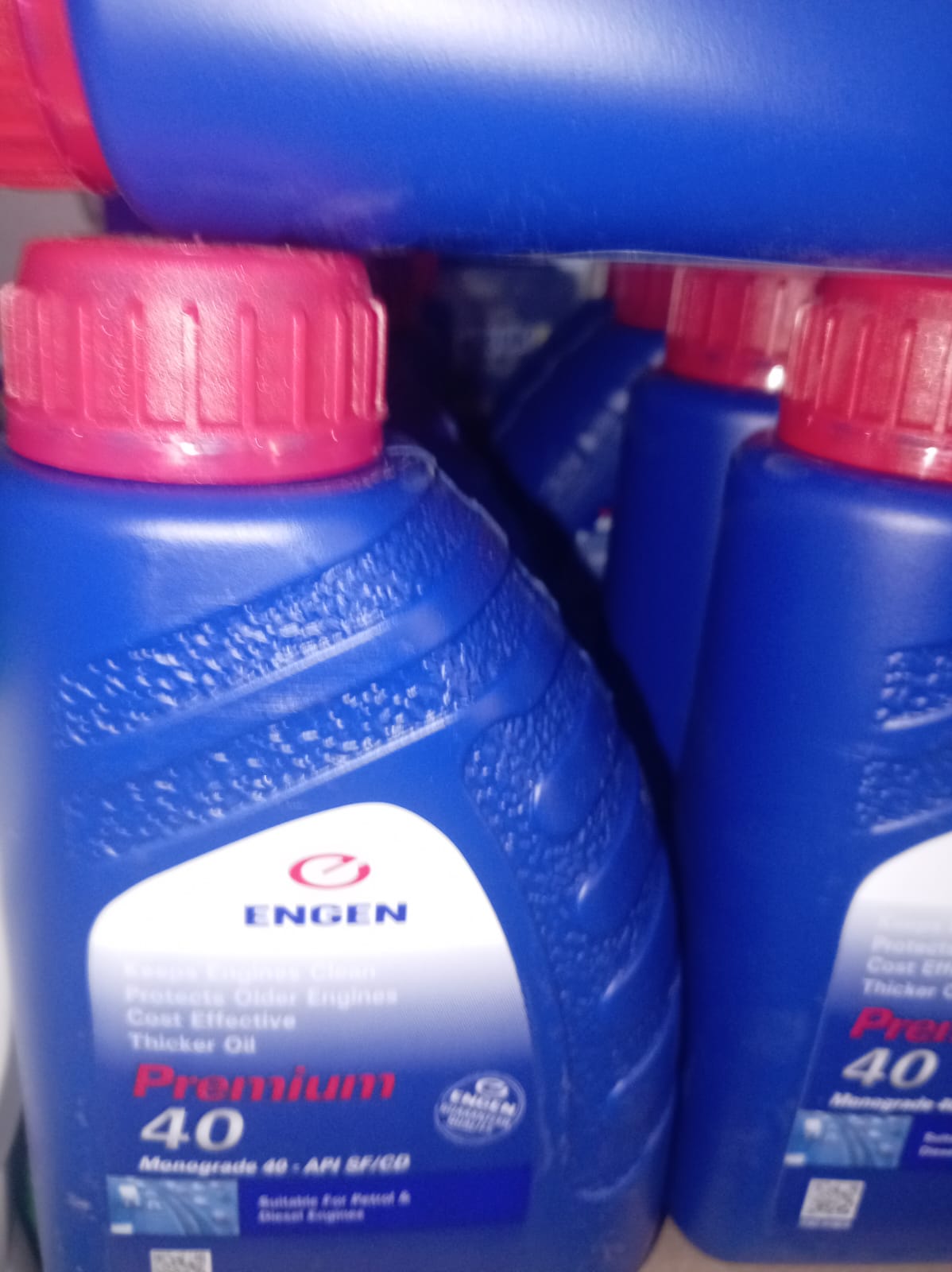 Engen Premium 40 Monograde SAE40 SF/CD Motor Oil (500ml)